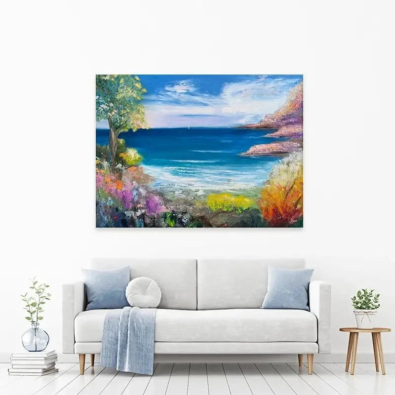 Sail Away Canvas Print Sail Away Canvas Print wall art product Laure Bury