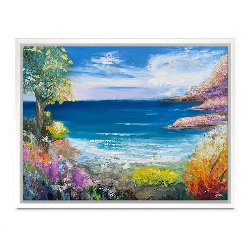 Sail Away Canvas Print Sail Away Canvas Print wall art product Laure Bury