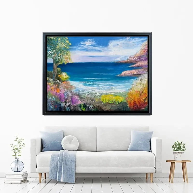 Sail Away Canvas Print Sail Away Canvas Print wall art product Laure Bury