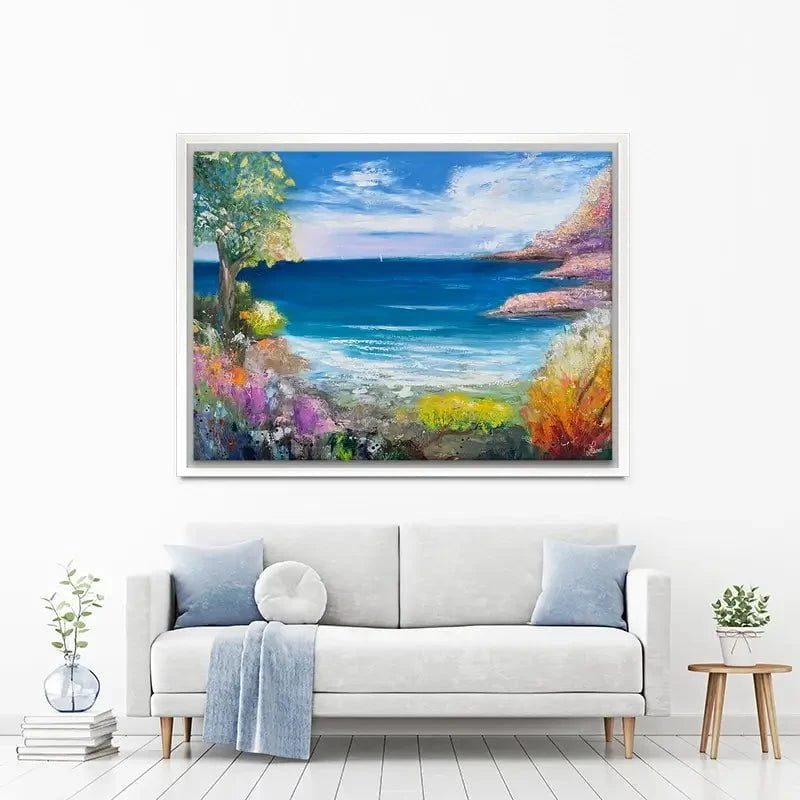 Sail Away Canvas Print Sail Away Canvas Print wall art product Laure Bury