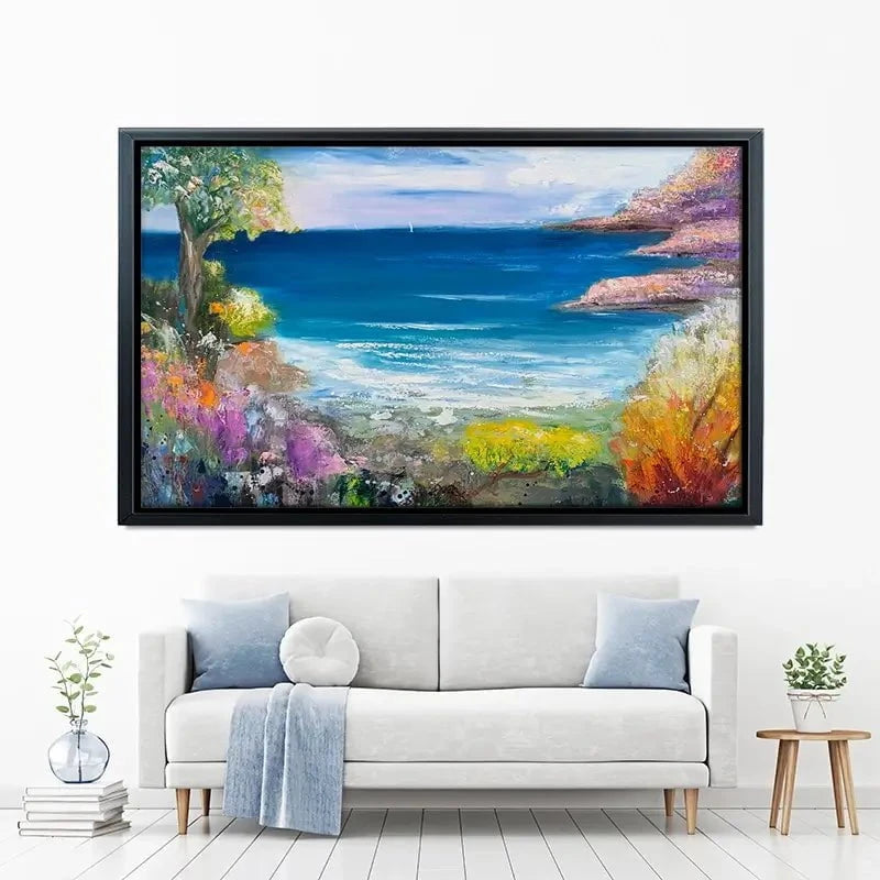 Sail Away Canvas Print Sail Away Canvas Print wall art product Laure Bury