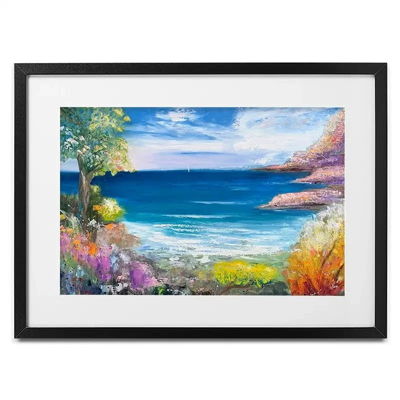 Sail Away Framed Art Print Sail Away Framed Art Print wall art product Laure Bury