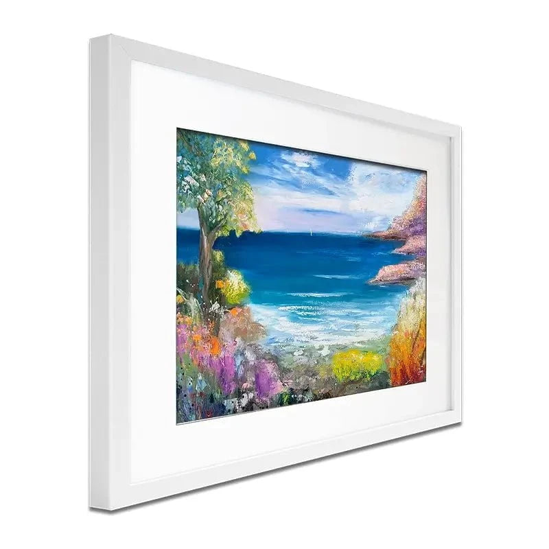 Sail Away Framed Art Print Sail Away Framed Art Print wall art product Laure Bury