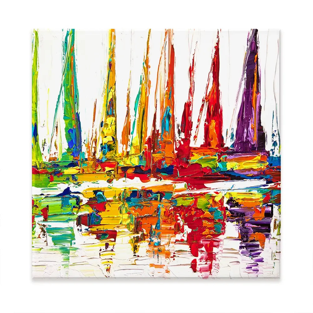 Sail With Me Oversized Canvas Print Sail With Me Oversized Canvas Print wall art product Osnat Tzadok