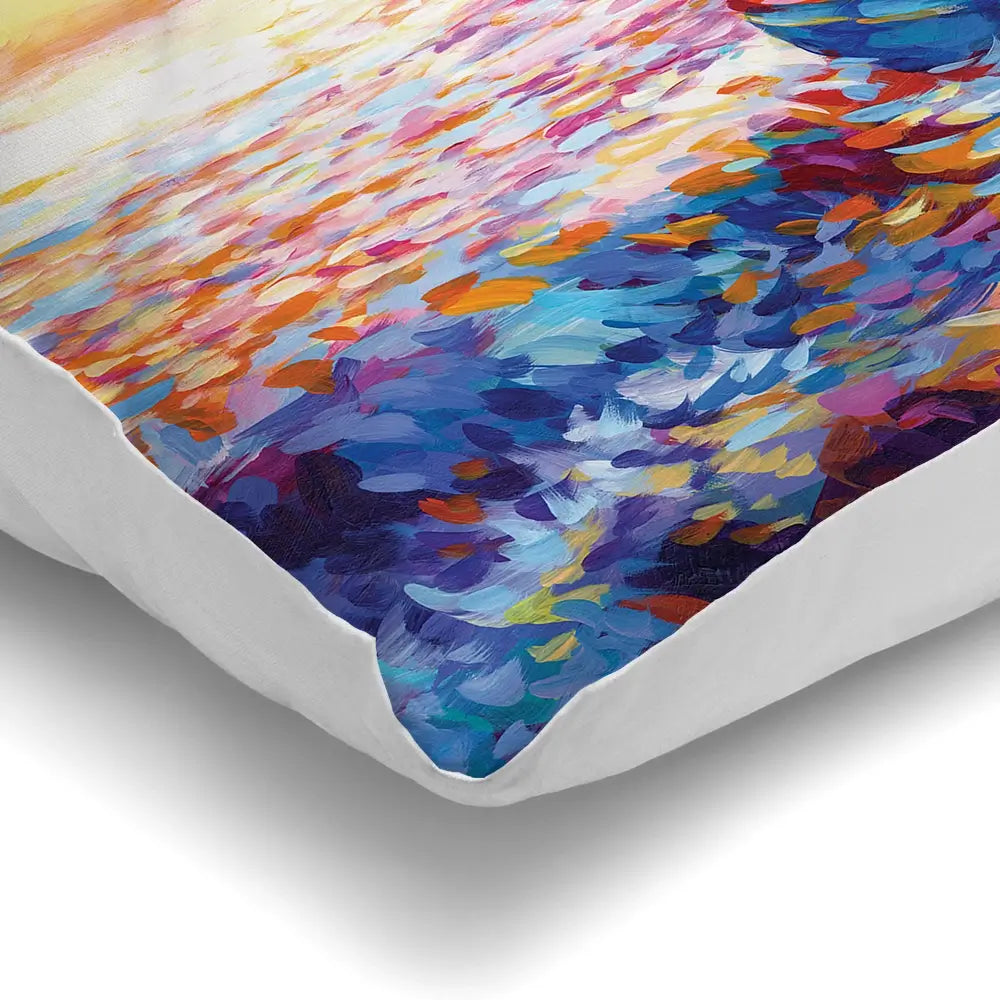 Sailboat Sunset Cushion Sailboat Sunset Cushion wall art product Leon Devenice