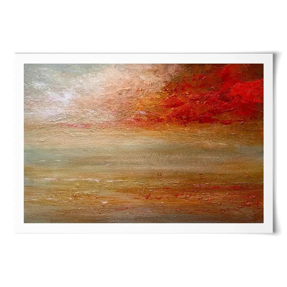 Sailing Beneath A Red Sky Art Print Sailing Beneath A Red Sky Art Print wall art product Craig Askew