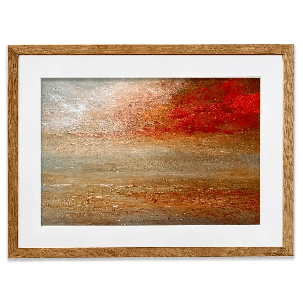 Sailing Beneath A Red Sky Framed Art Print Sailing Beneath A Red Sky Framed Art Print wall art product Craig Askew