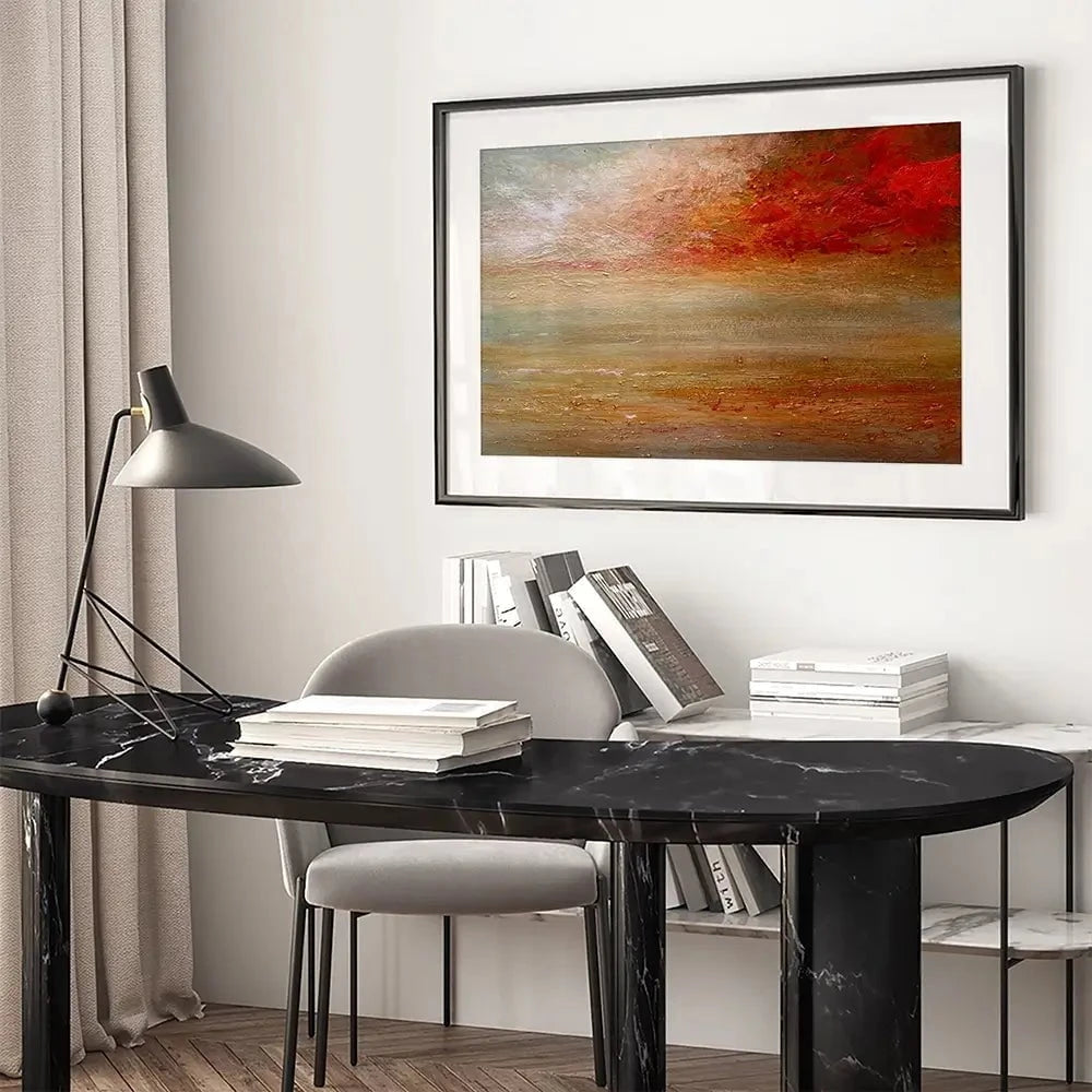 Sailing Beneath A Red Sky Framed Art Print Sailing Beneath A Red Sky Framed Art Print wall art product Craig Askew