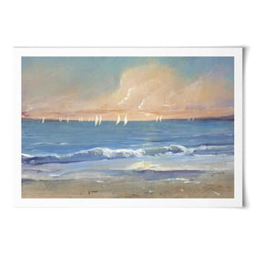 Sailing Breeze Art Print Sailing Breeze Art Print wall art product Tim O'Toole