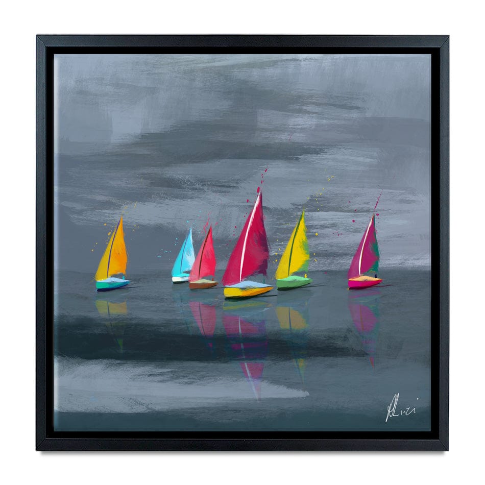 Sailing Canvas Print wall art product Aimee Linzi