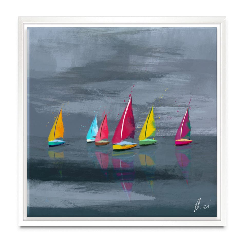 Sailing Canvas Print wall art product Aimee Linzi