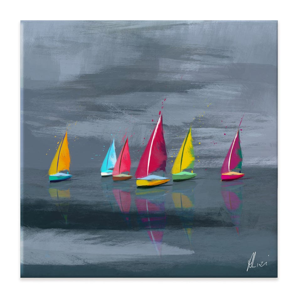 Sailing Canvas Print wall art product Aimee Linzi