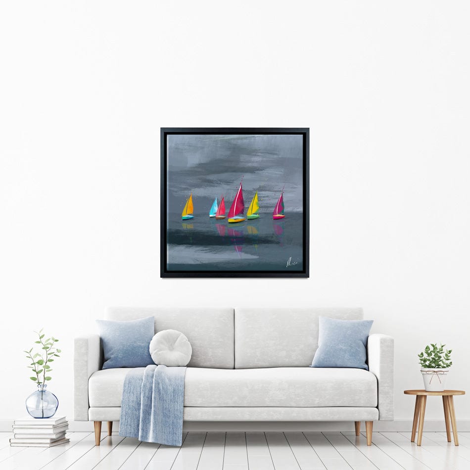 Sailing Canvas Print wall art product Aimee Linzi
