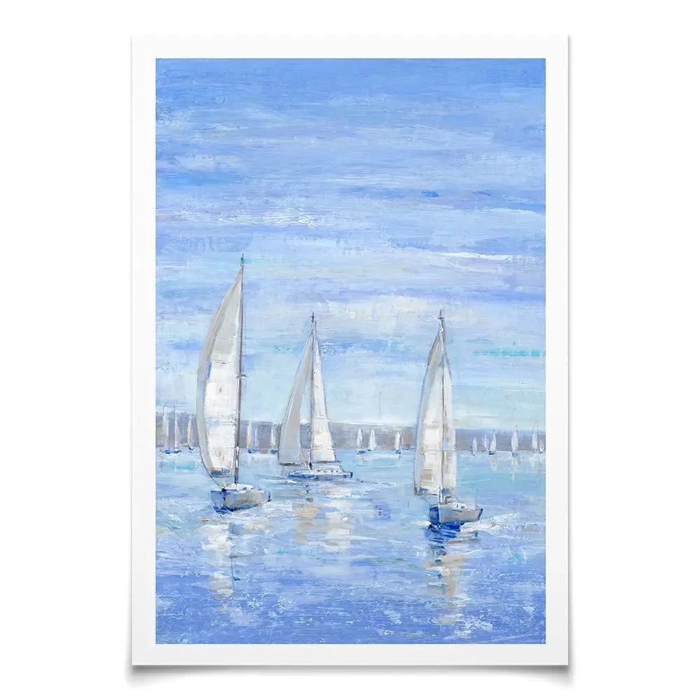 Sailing Close To The Wind Art Print Sailing Close To The Wind Art Print wall art product Tim O'Toole