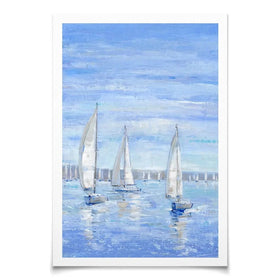 Sailing Close To The Wind Art Print Sailing Close To The Wind Art Print wall art product Tim O'Toole