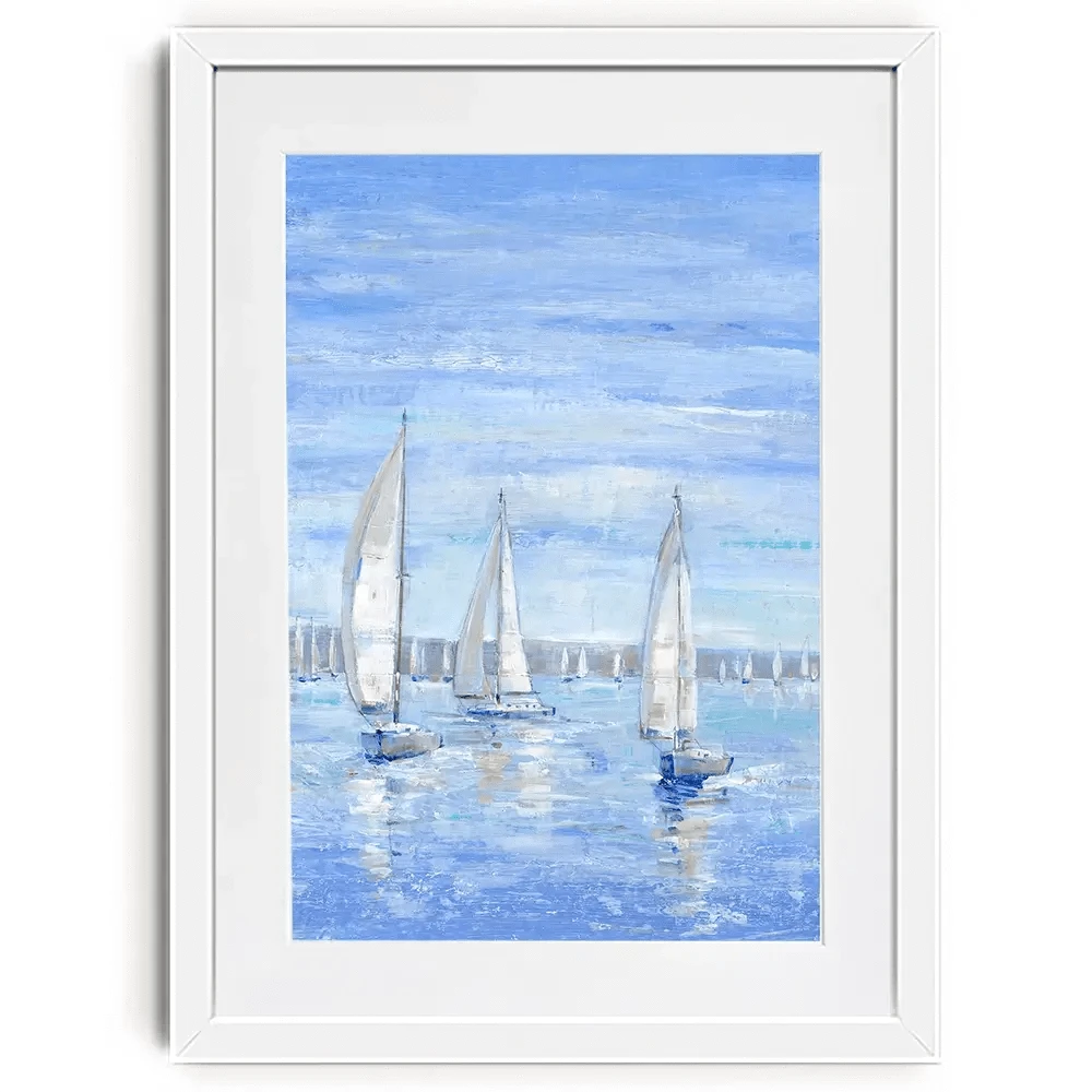 Sailing Close To The Wind Framed Art Print Sailing Close To The Wind Framed Art Print wall art product Tim O'Toole