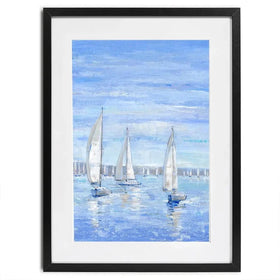 Sailing Close To The Wind Framed Art Print Sailing Close To The Wind Framed Art Print wall art product Tim O'Toole