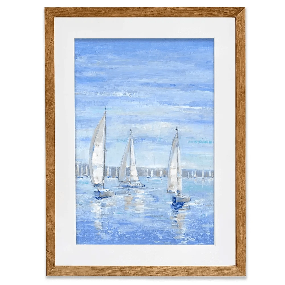 Sailing Close To The Wind Framed Art Print Sailing Close To The Wind Framed Art Print wall art product Tim O'Toole