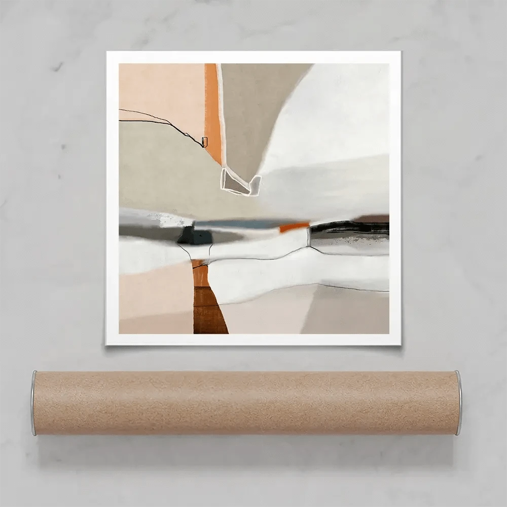 Sailing Solo Square Art Print Sailing Solo Square Art Print wall art product Roberto Moro