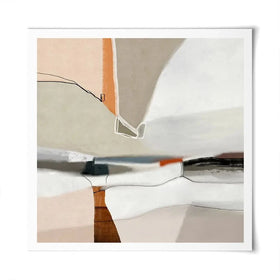 Sailing Solo Square Art Print Sailing Solo Square Art Print wall art product Roberto Moro