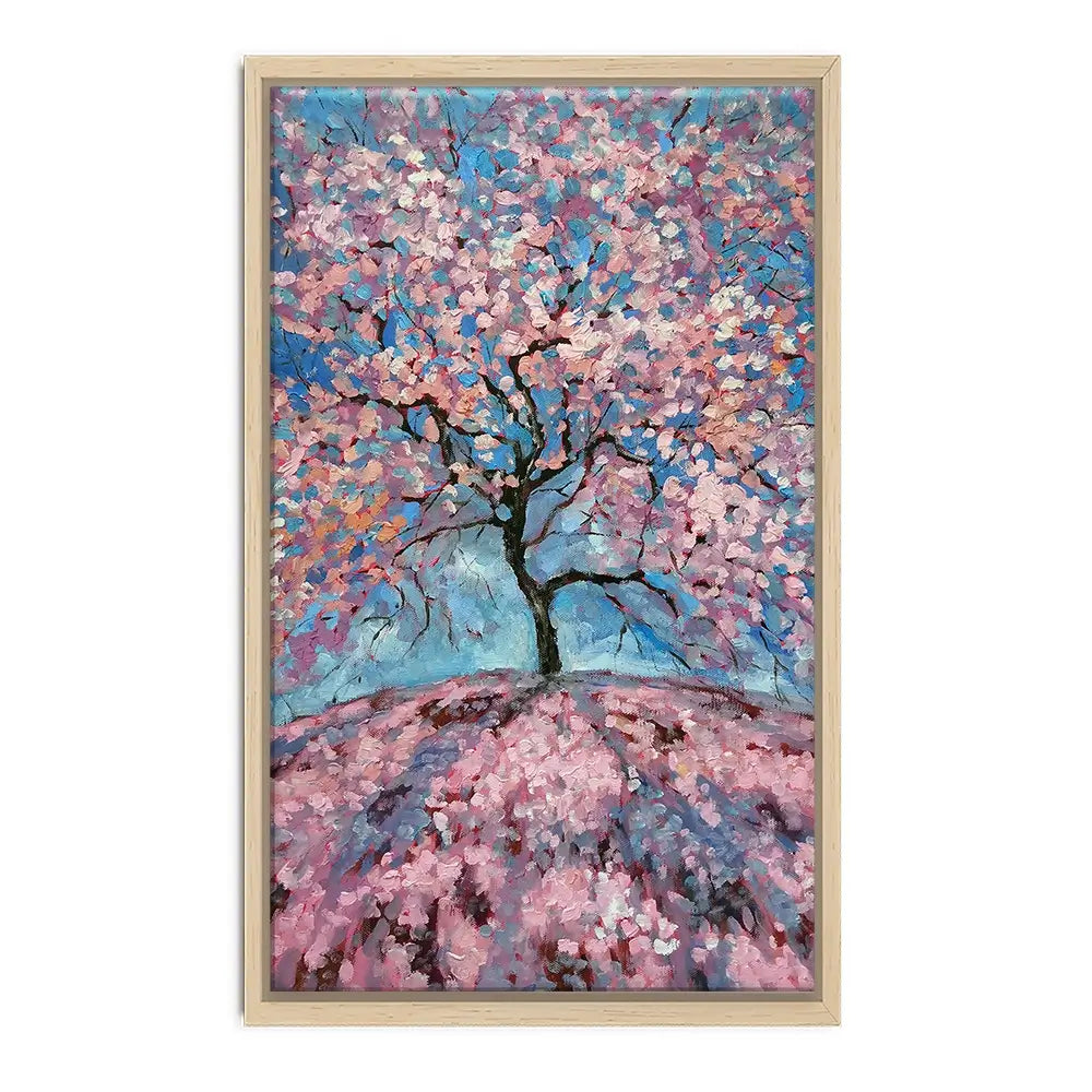 Sakura Tree Canvas Print Sakura Tree Canvas Print wall art product Lana Sham / Shutterstock