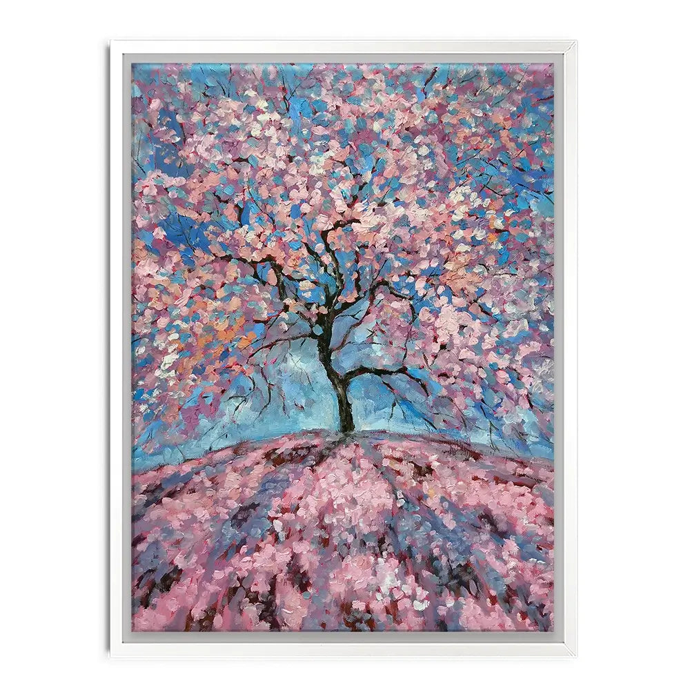 Sakura Tree Canvas Print Sakura Tree Canvas Print wall art product Lana Sham / Shutterstock