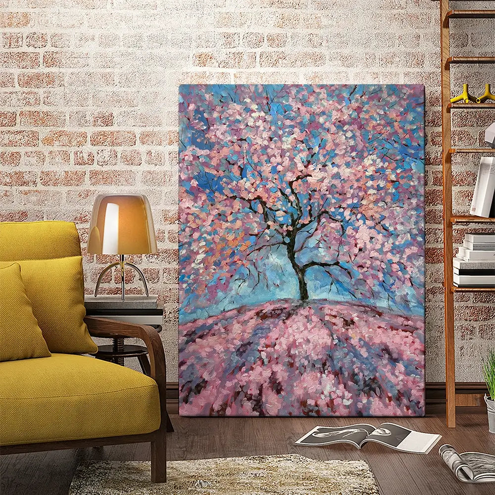 Sakura Tree Canvas Print Sakura Tree Canvas Print wall art product Lana Sham / Shutterstock