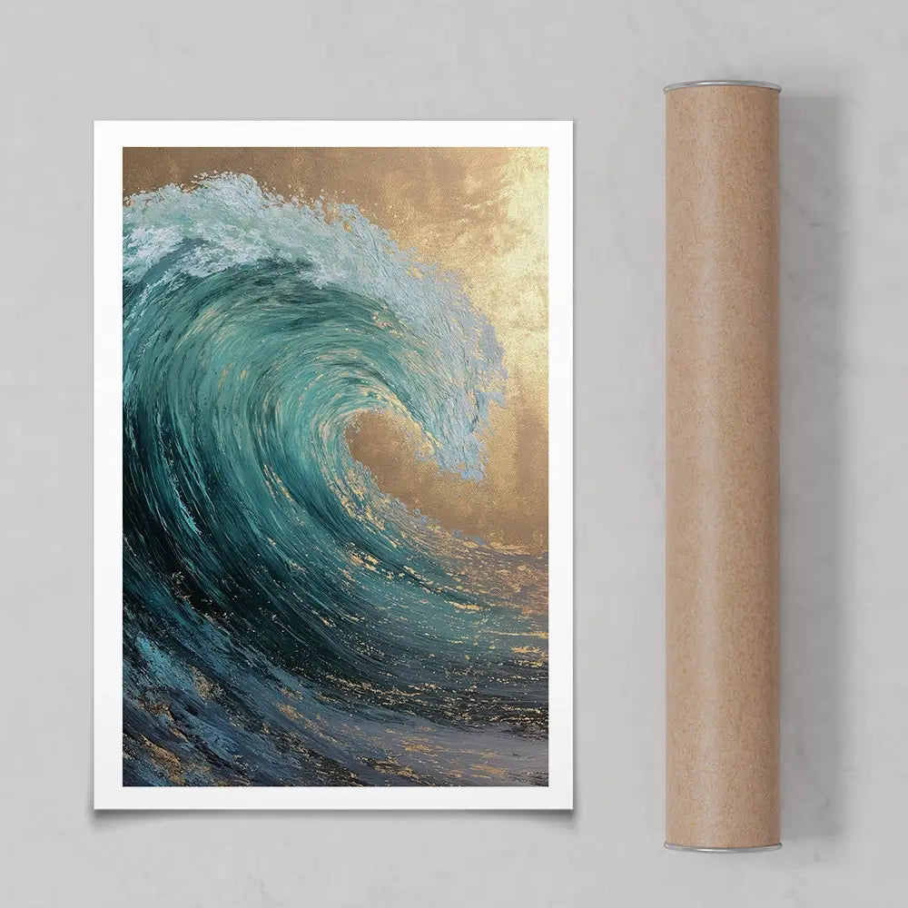 Salt And Gold Art Print Salt And Gold Art Print wall art product Svetlana Aleynikova