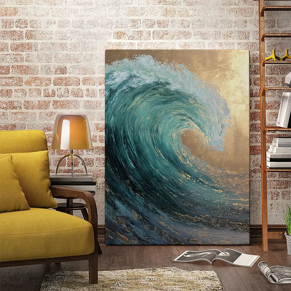 Salt And Gold Canvas Print Salt And Gold Canvas Print wall art product Svetlana Aleynikova
