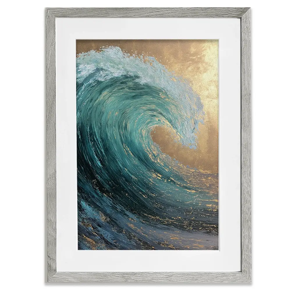 Salt And Gold Framed Art Print Salt And Gold Framed Art Print wall art product Svetlana Aleynikova
