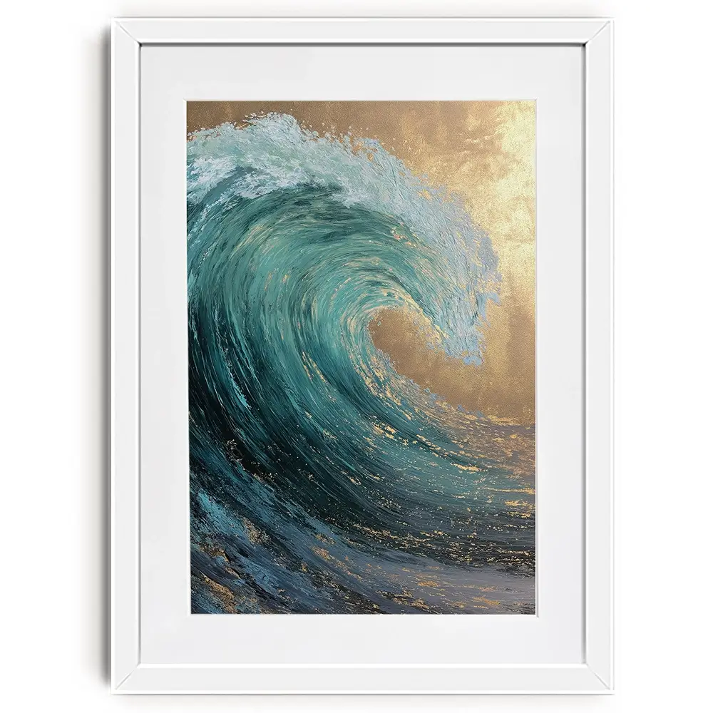 Salt And Gold Framed Art Print Salt And Gold Framed Art Print wall art product Svetlana Aleynikova
