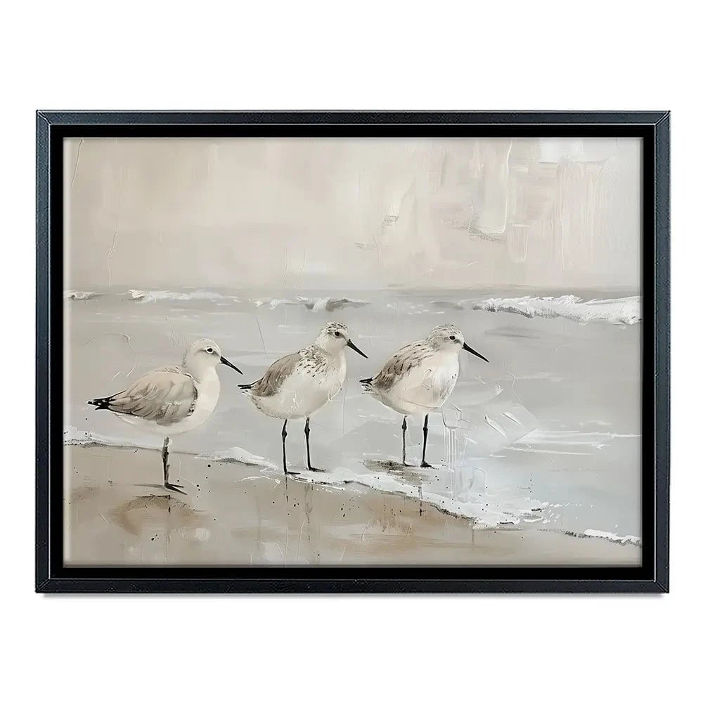 Sandpiper Beach Canvas Print Sandpiper Beach Canvas Print wall art product Arlington Prints - Independent