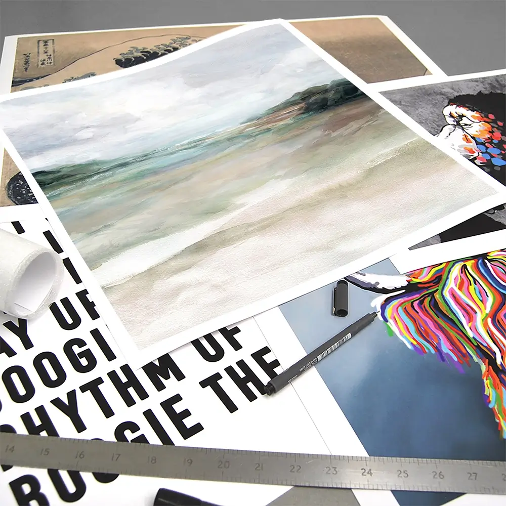 Sandy Waters Edge Square Art Print Sandy Waters Edge Square Art Print wall art product Carol Robinson