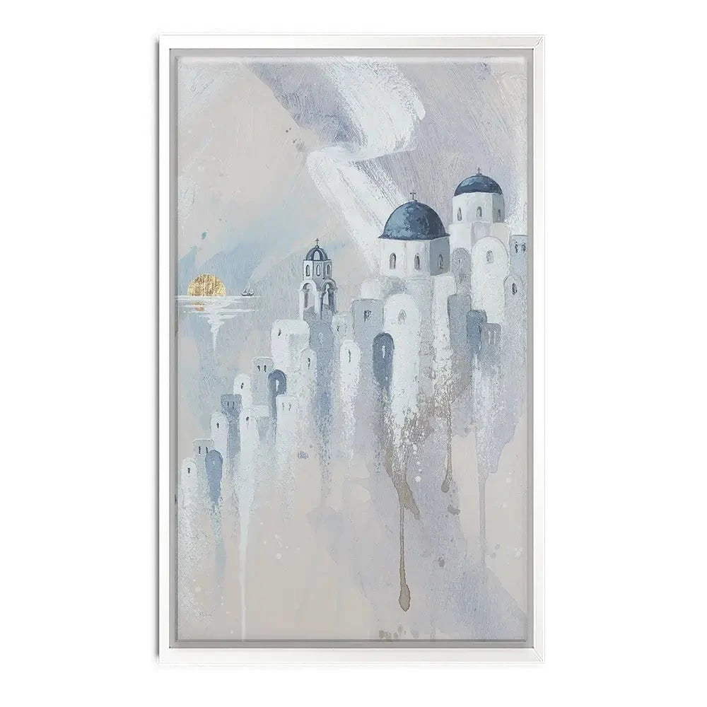 Santorini Paradise Canvas Print Santorini Paradise Canvas Print wall art product Isabella Karolewicz