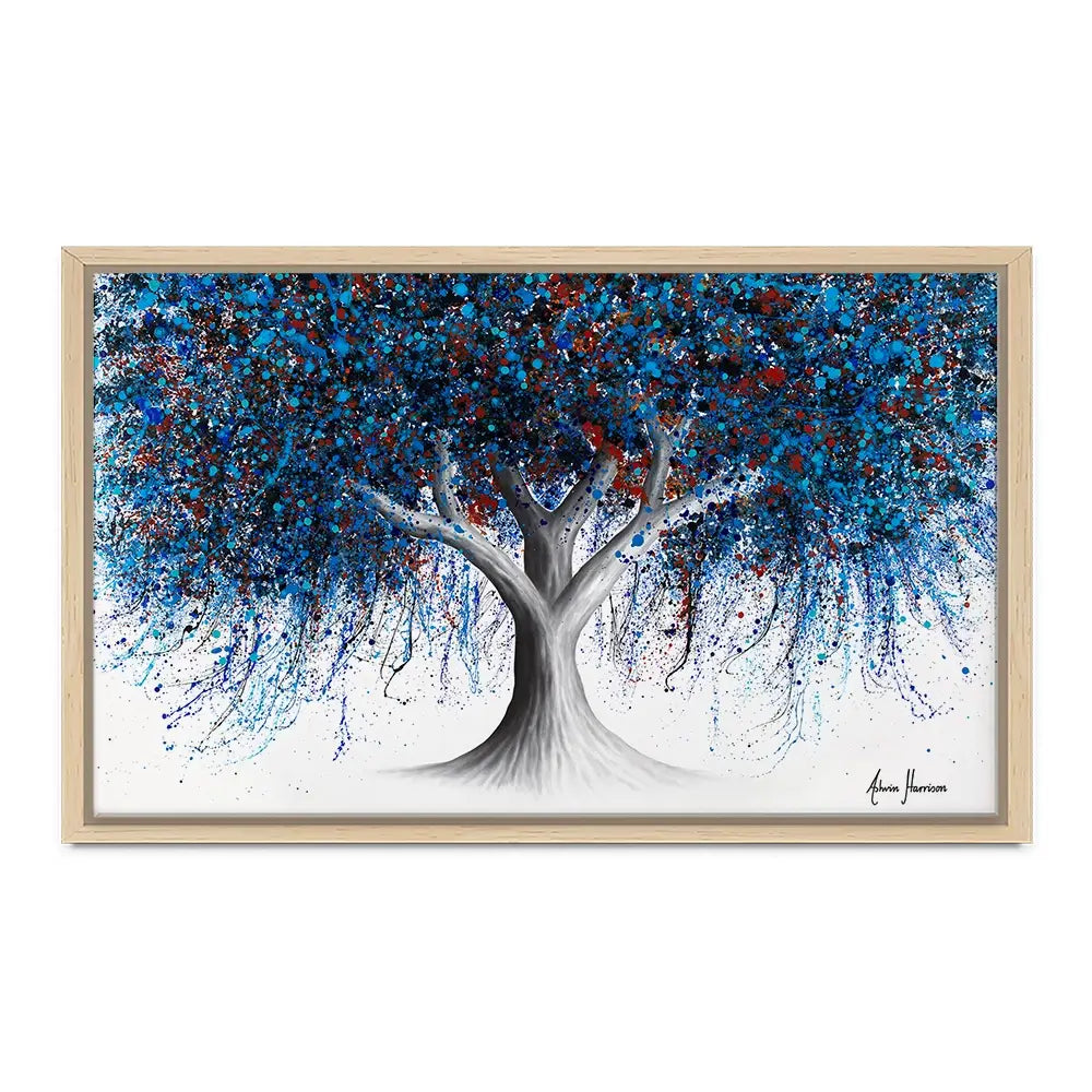 Sapphire Season Tree Canvas Print Sapphire Season Tree Canvas Print wall art product Ashvin Harrison