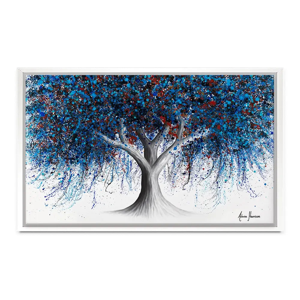 Sapphire Season Tree Canvas Print Sapphire Season Tree Canvas Print wall art product Ashvin Harrison