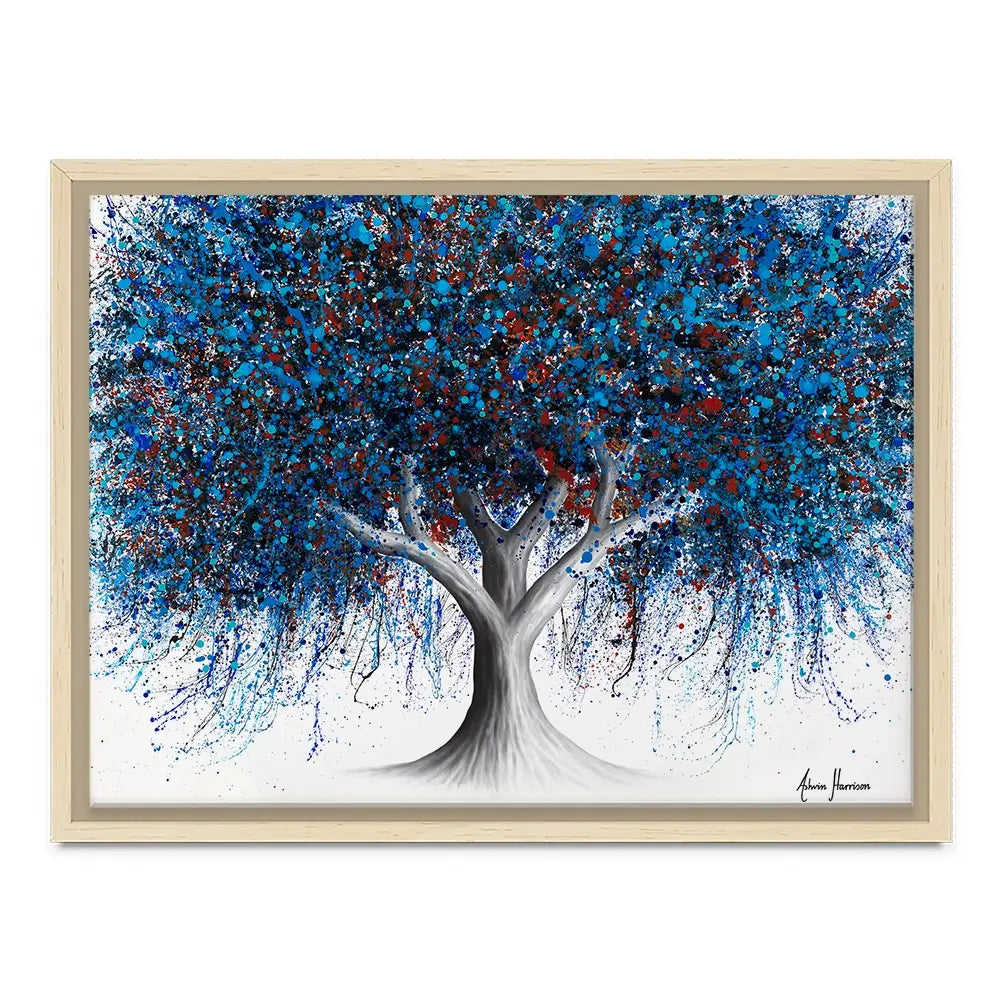 Sapphire Season Tree Canvas Print Sapphire Season Tree Canvas Print wall art product Ashvin Harrison