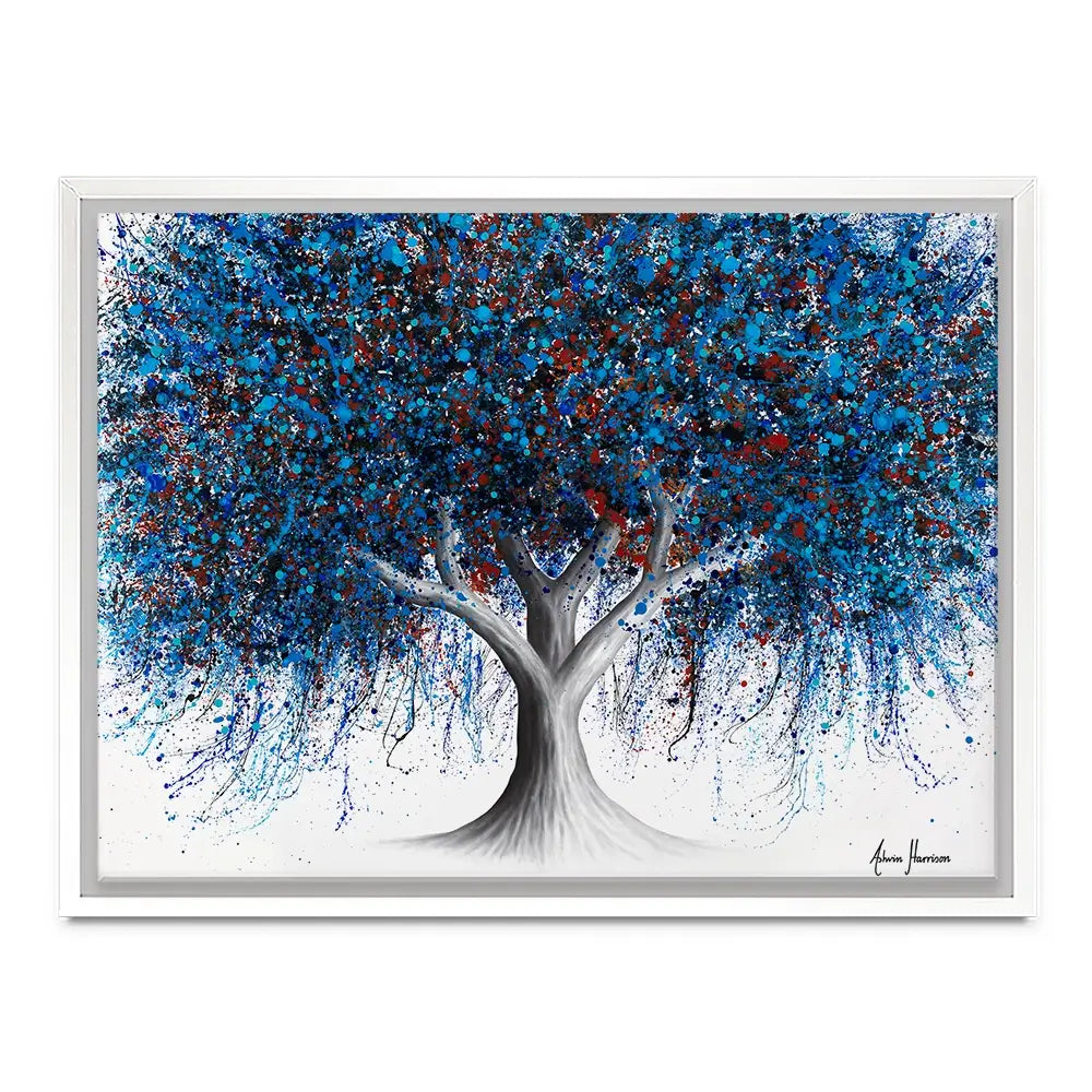 Sapphire Season Tree Canvas Print Sapphire Season Tree Canvas Print wall art product Ashvin Harrison