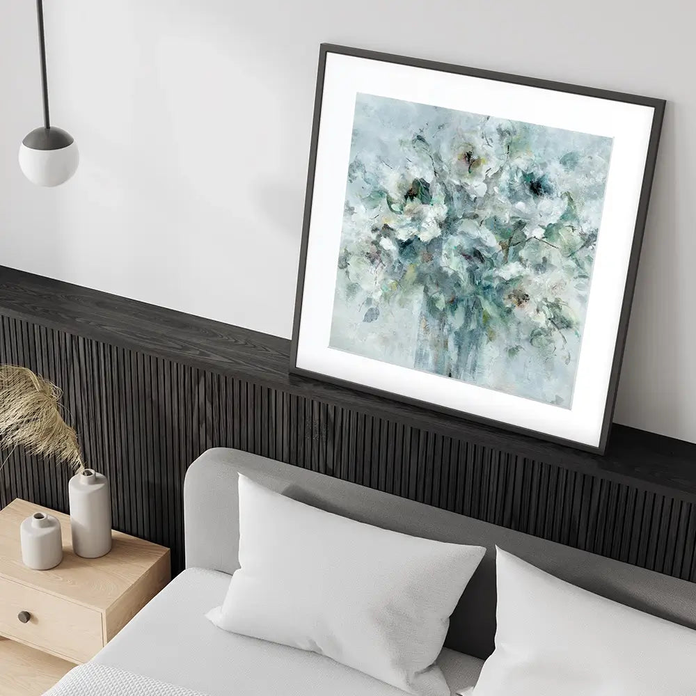 Sapphire Still Life Framed Art Print Sapphire Still Life Framed Art Print wall art product Carol Robinson