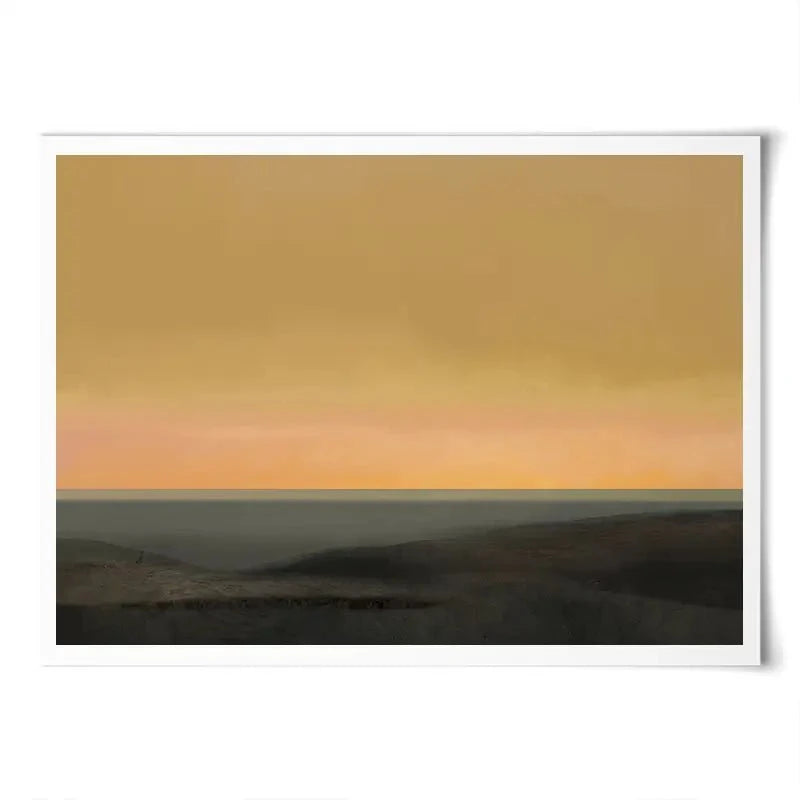 Scandinavian Sunset Art Print Scandinavian Sunset Art Print wall art product Roberto Moro