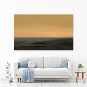 Scandinavian Sunset Canvas Print Scandinavian Sunset Canvas Print wall art product Roberto Moro