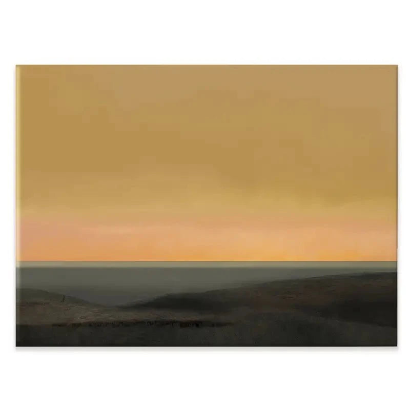 Scandinavian Sunset Canvas Print Scandinavian Sunset Canvas Print wall art product Roberto Moro