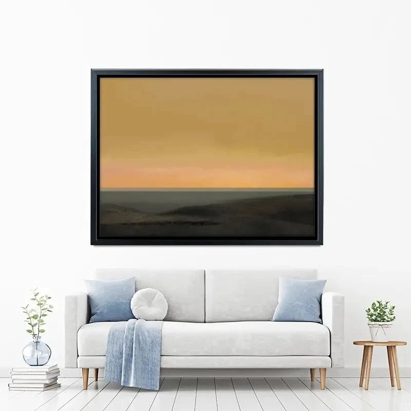 Scandinavian Sunset Canvas Print Scandinavian Sunset Canvas Print wall art product Roberto Moro