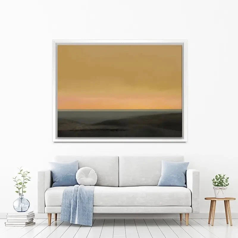 Scandinavian Sunset Canvas Print Scandinavian Sunset Canvas Print wall art product Roberto Moro