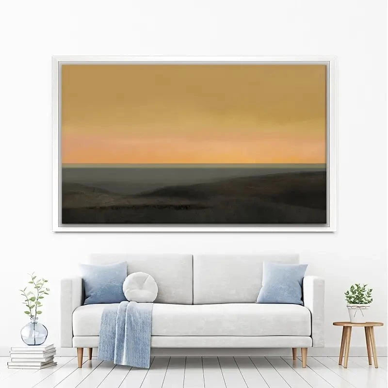 Scandinavian Sunset Canvas Print Scandinavian Sunset Canvas Print wall art product Roberto Moro