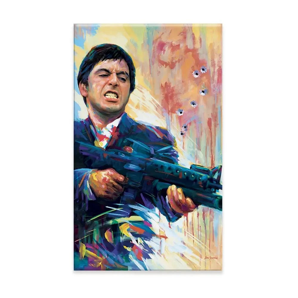 Scarface Canvas Print Scarface Canvas Print wall art product Leon Devenice