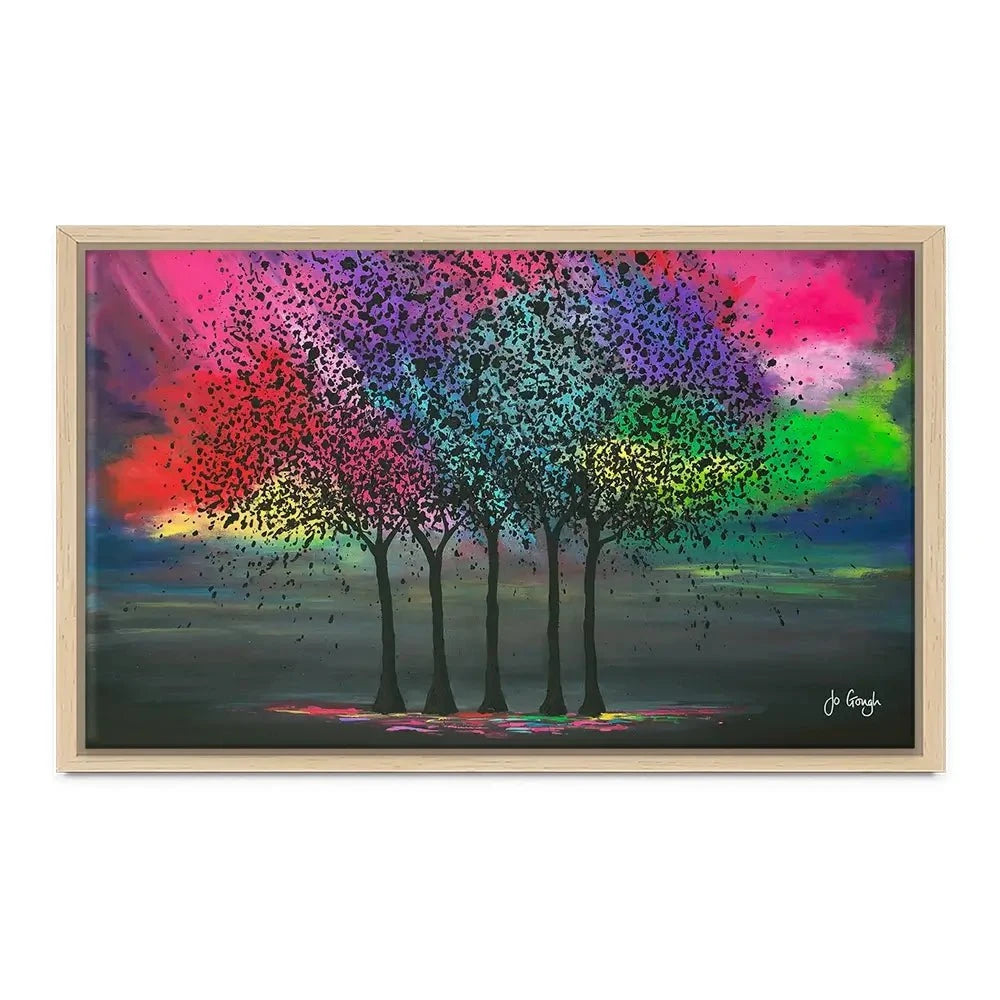 Scarlet Love Canvas Print Scarlet Love Canvas Print wall art product Jo Gough