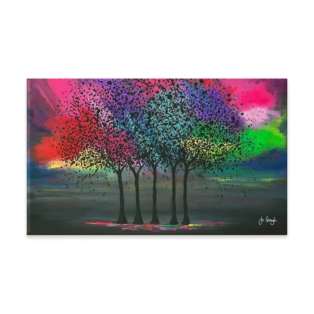 Scarlet Love Canvas Print Scarlet Love Canvas Print wall art product Jo Gough