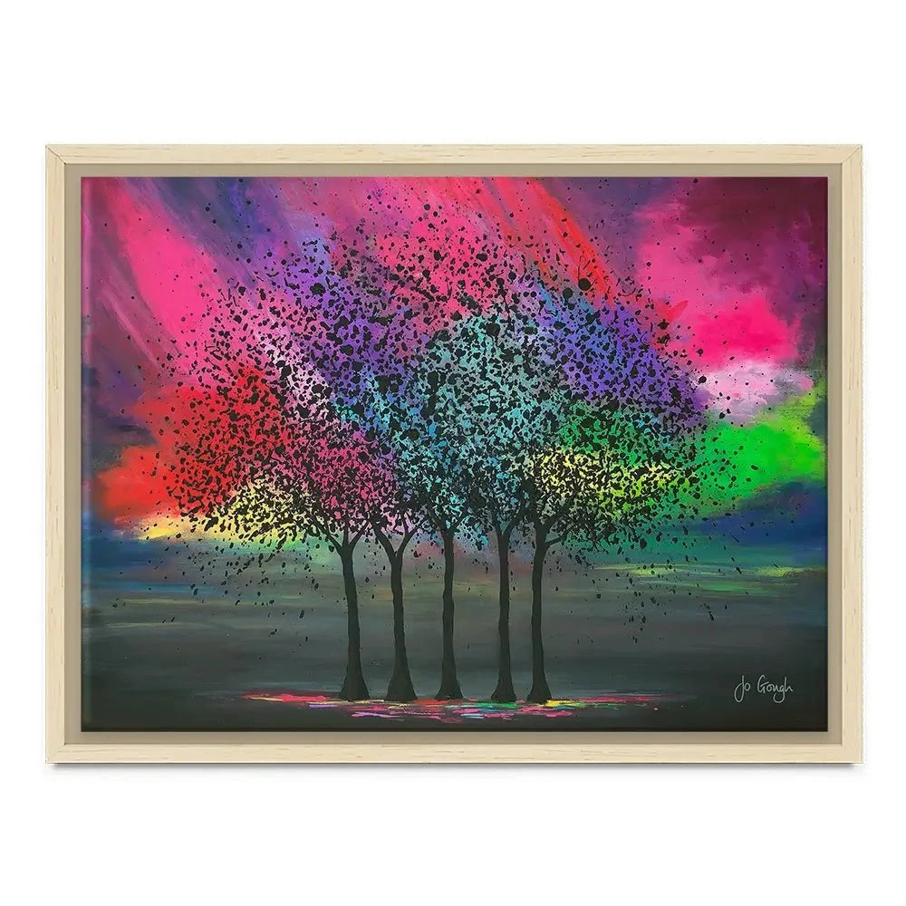 Scarlet Love Canvas Print Scarlet Love Canvas Print wall art product Jo Gough