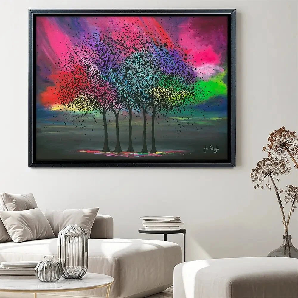 Scarlet Love Canvas Print Scarlet Love Canvas Print wall art product Jo Gough